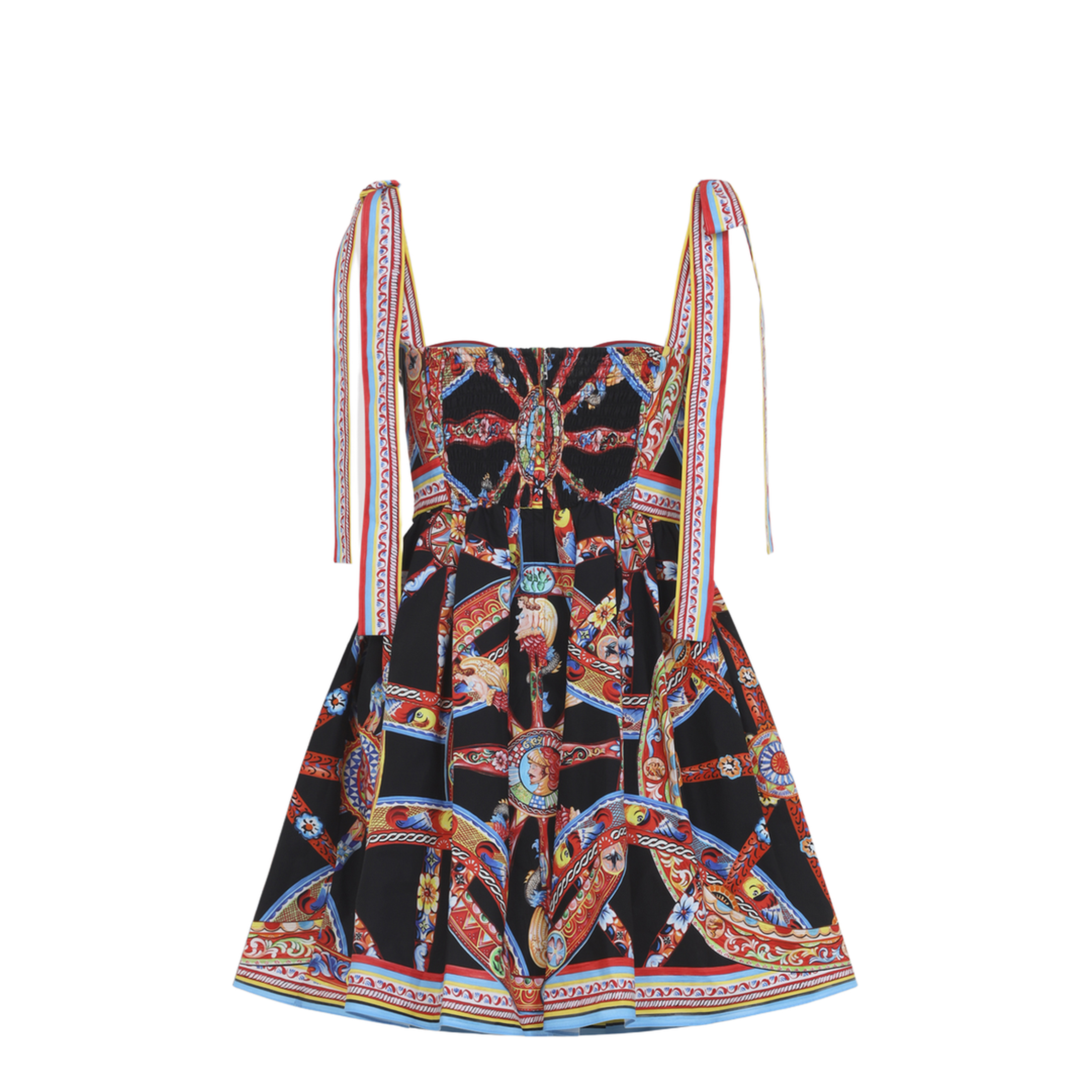 Popeline Carretto Mini Dress - Image 4