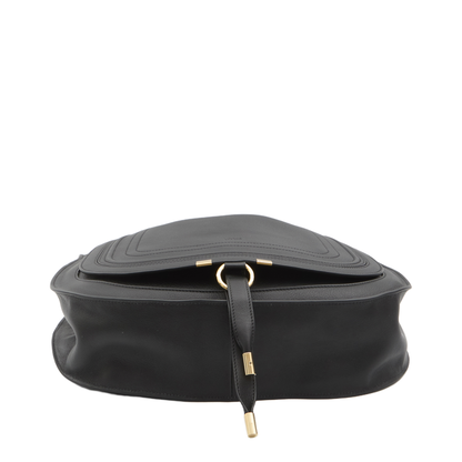 Shoulder Bag in Soft Leather Black - Image 3