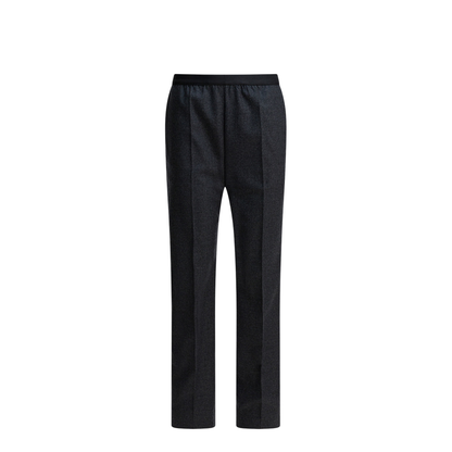 Straight-Leg Pants In Wool - Image 1