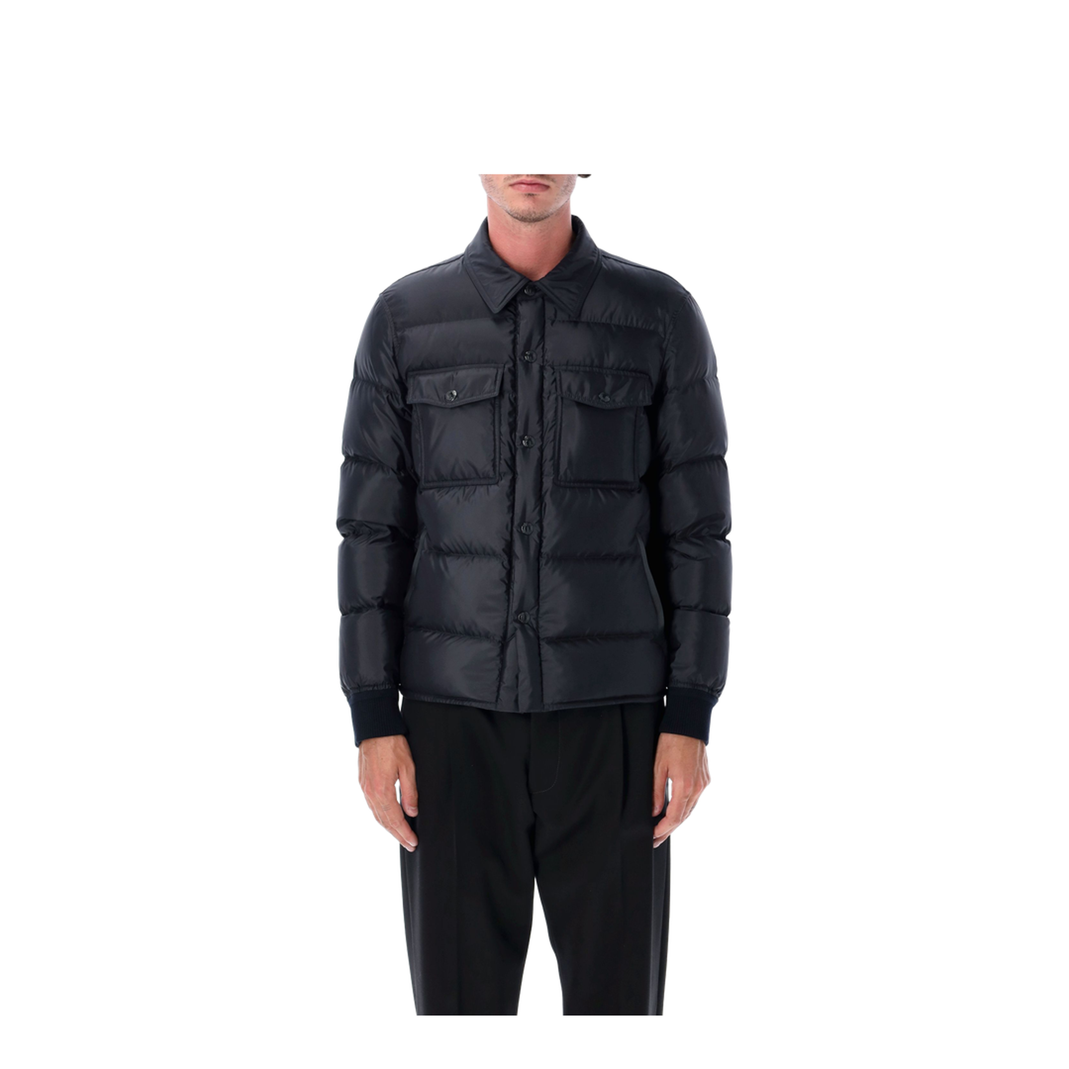 Techno Satin Padded Jacket - Image 1