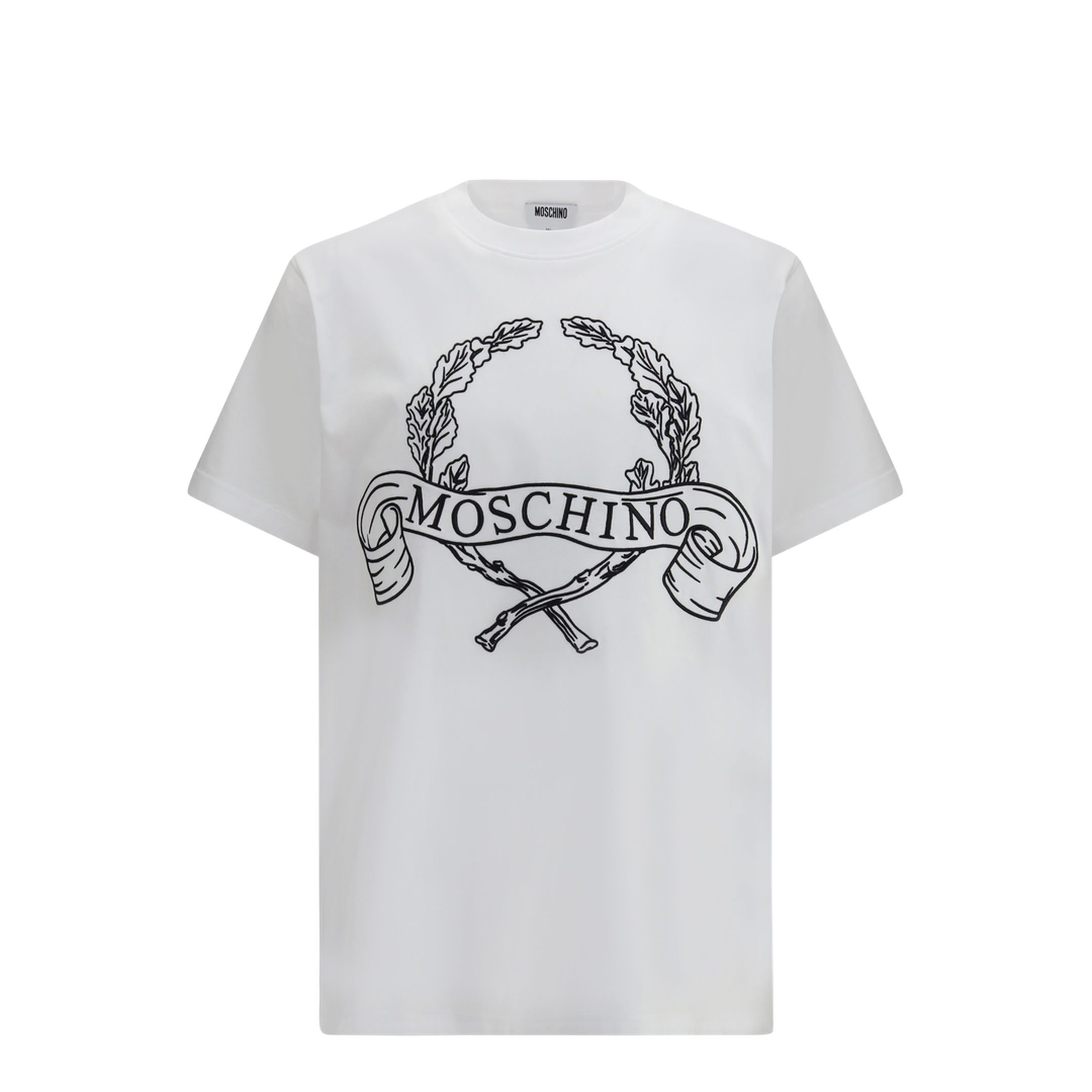 Maxi Laurel Crown Embroidery T-shirt - Image 1