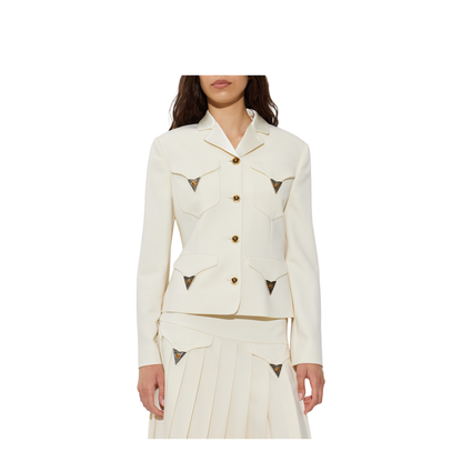 Blazer with appliqués - Image 3