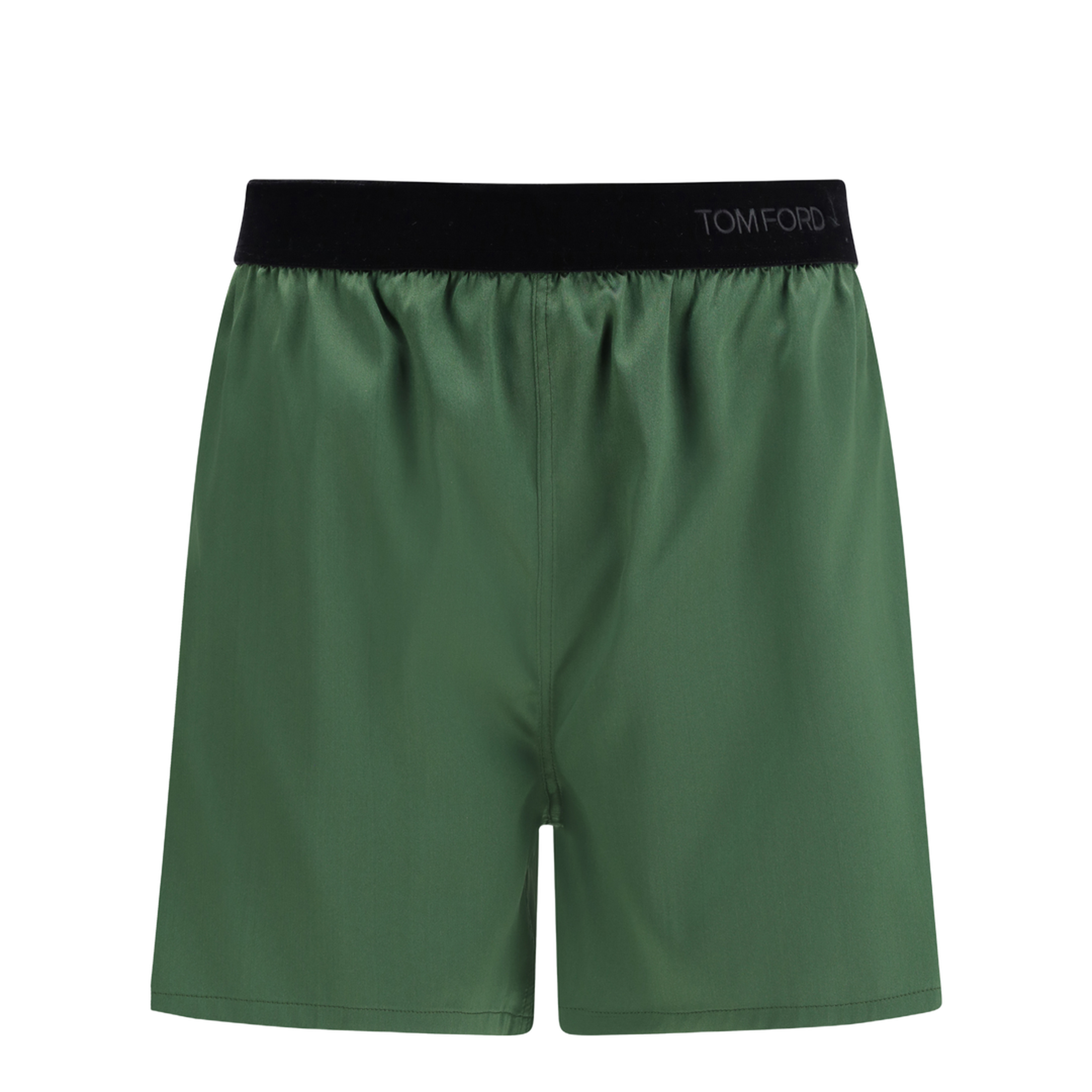 Stretch Silk Satin PJ Shorts - Image 1