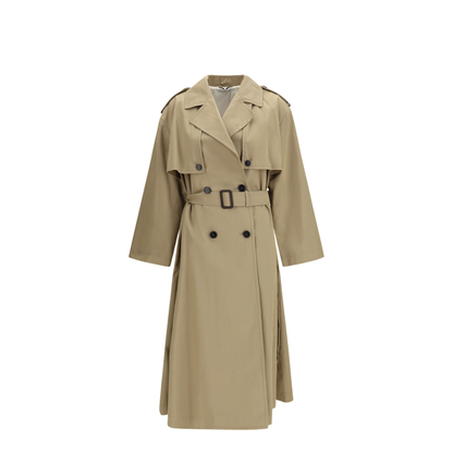 Oversized Double-Breasted Trench - Image 1