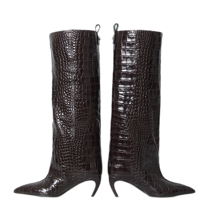 Lea dark brown boots - Image 5