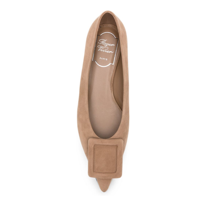 Flat Shoes Brown - Image 3