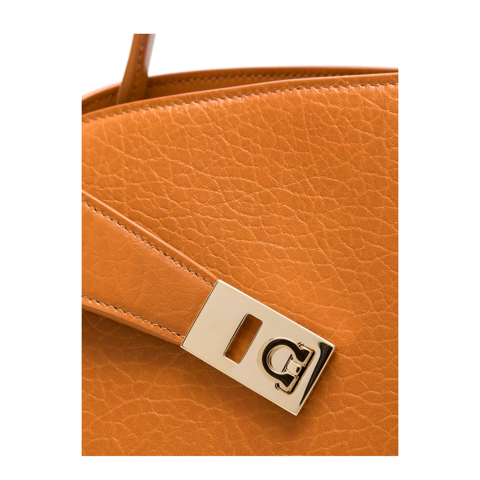 Single Handle Design with Gold Gancini Buckle - Image 3