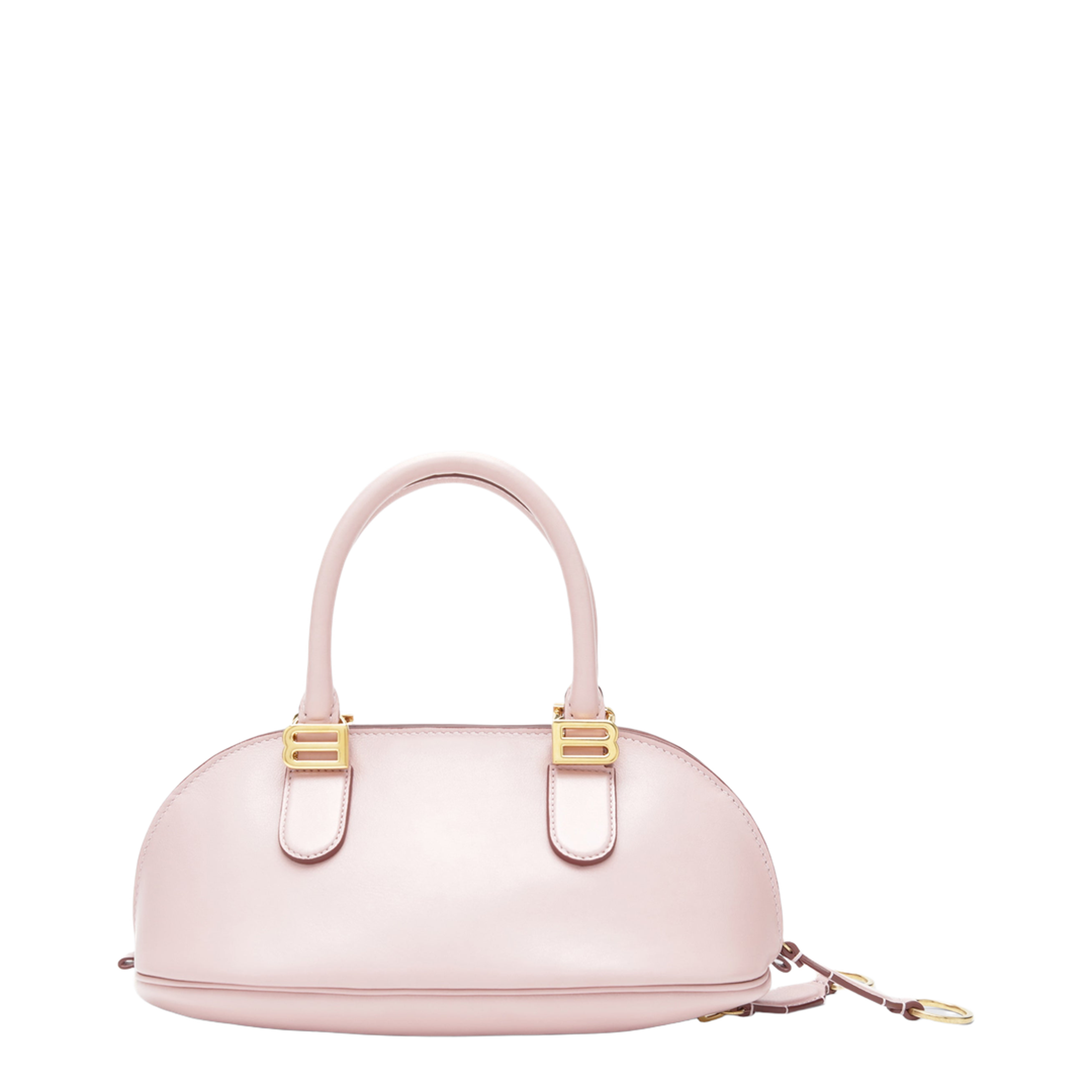 Bolero Mini Calfskin Bowling Bag - Rose Quartz - Image 2