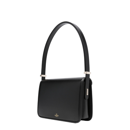 Garavani Black Leather Vlogo Shoulder Bag - Image 2