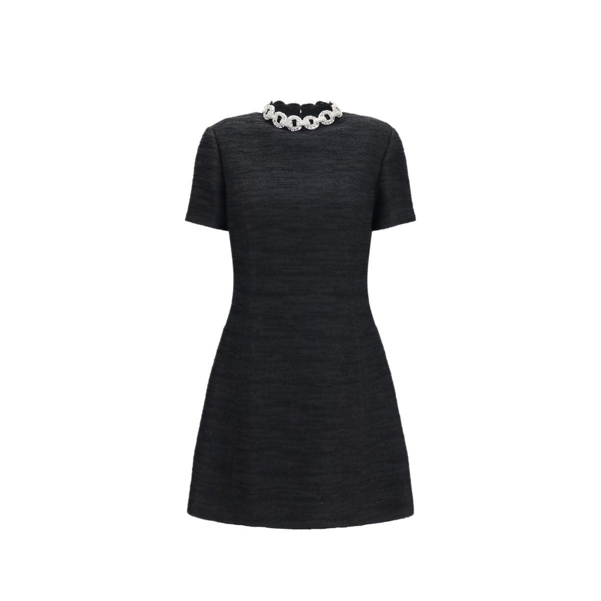 Embroidered Midi Dress - Image 1