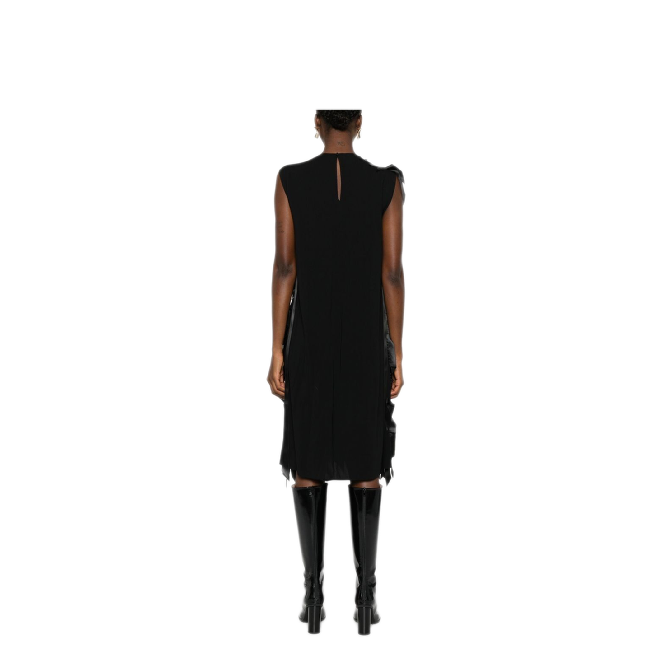 Midi Dress with Bows - Image 4