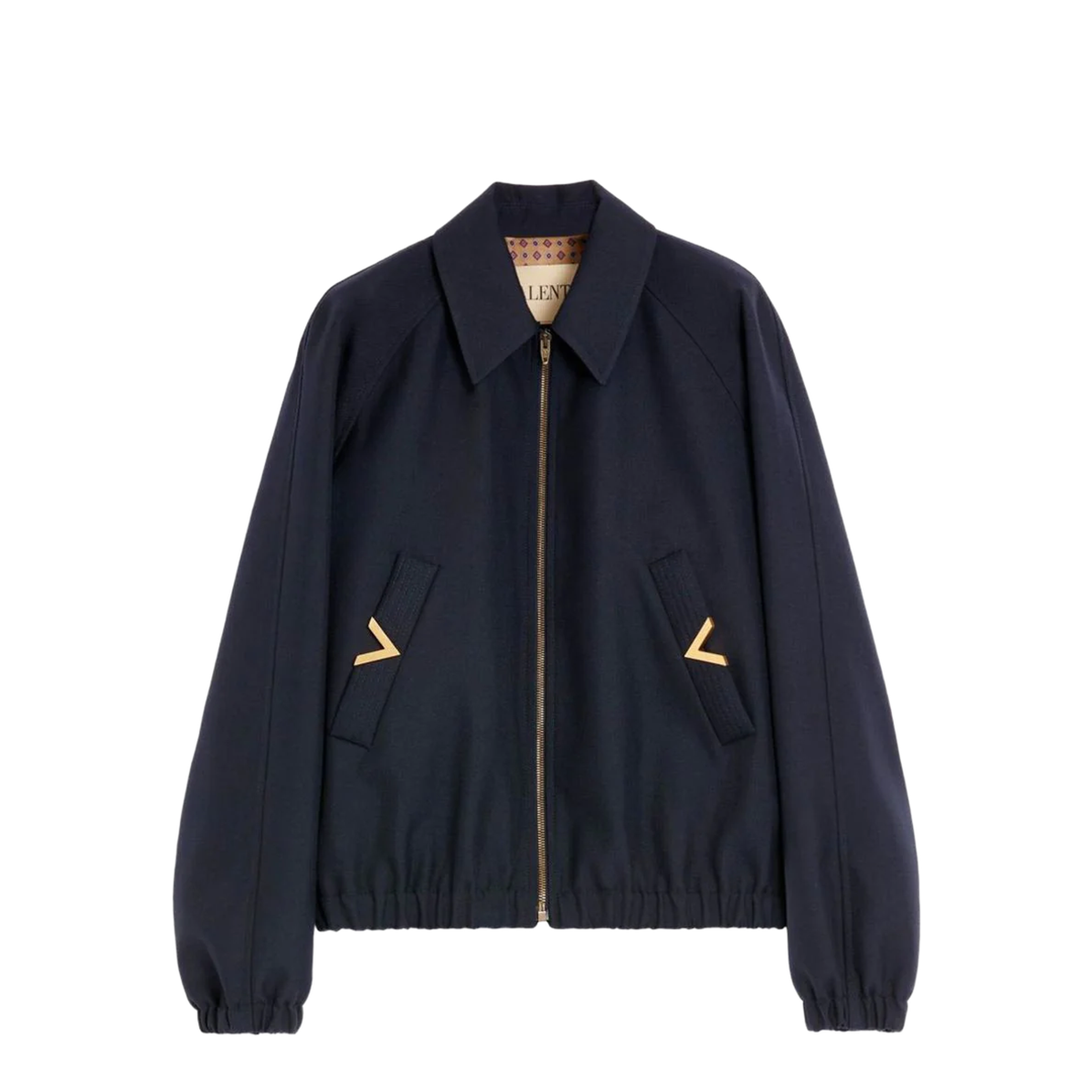 Vgold Wool Blend Blouson Jacket - Image 1
