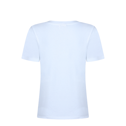 Baby Fit Logo T-Shirt in Cotton Jersey White - Image 3