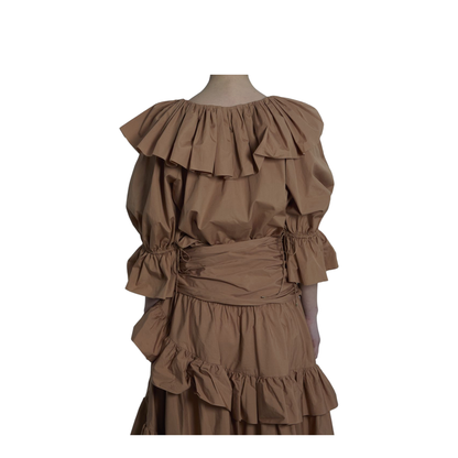 Maxi Skirt with Ruffles - Image 4