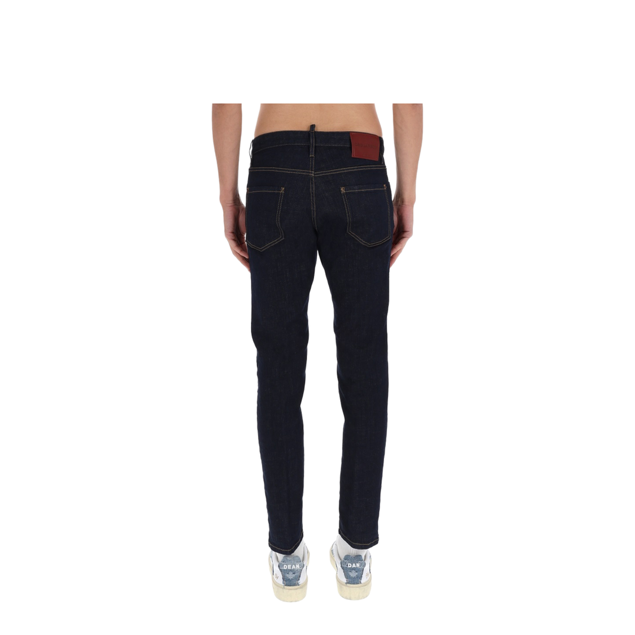 Slim Dark Denim Jeans - Image 5