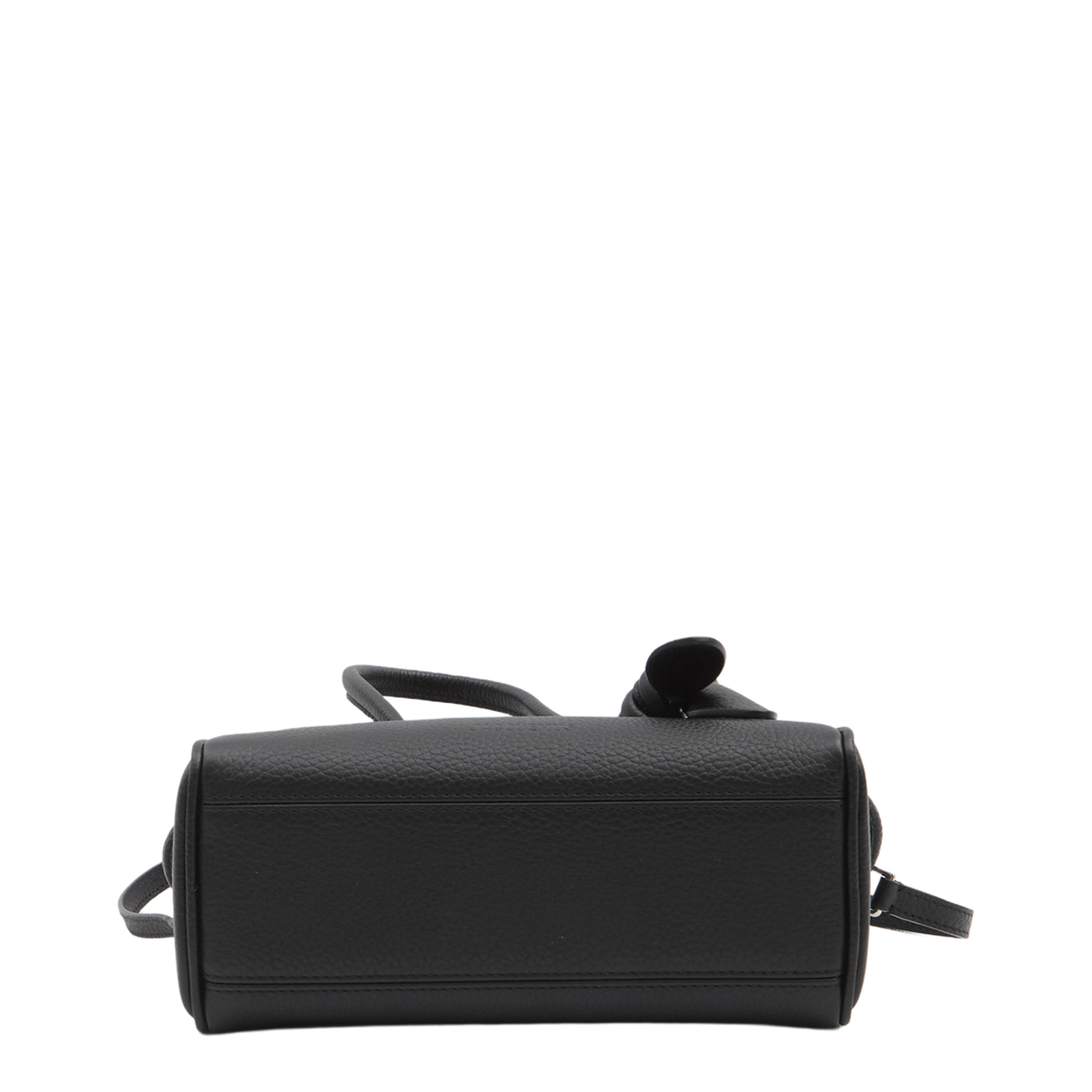 Le Petit Turismo Grained Calfskin Bowling Bag - Black - Image 3