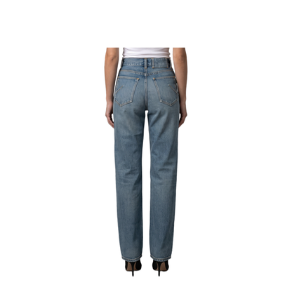 Straight-leg denim jeans - Image 3