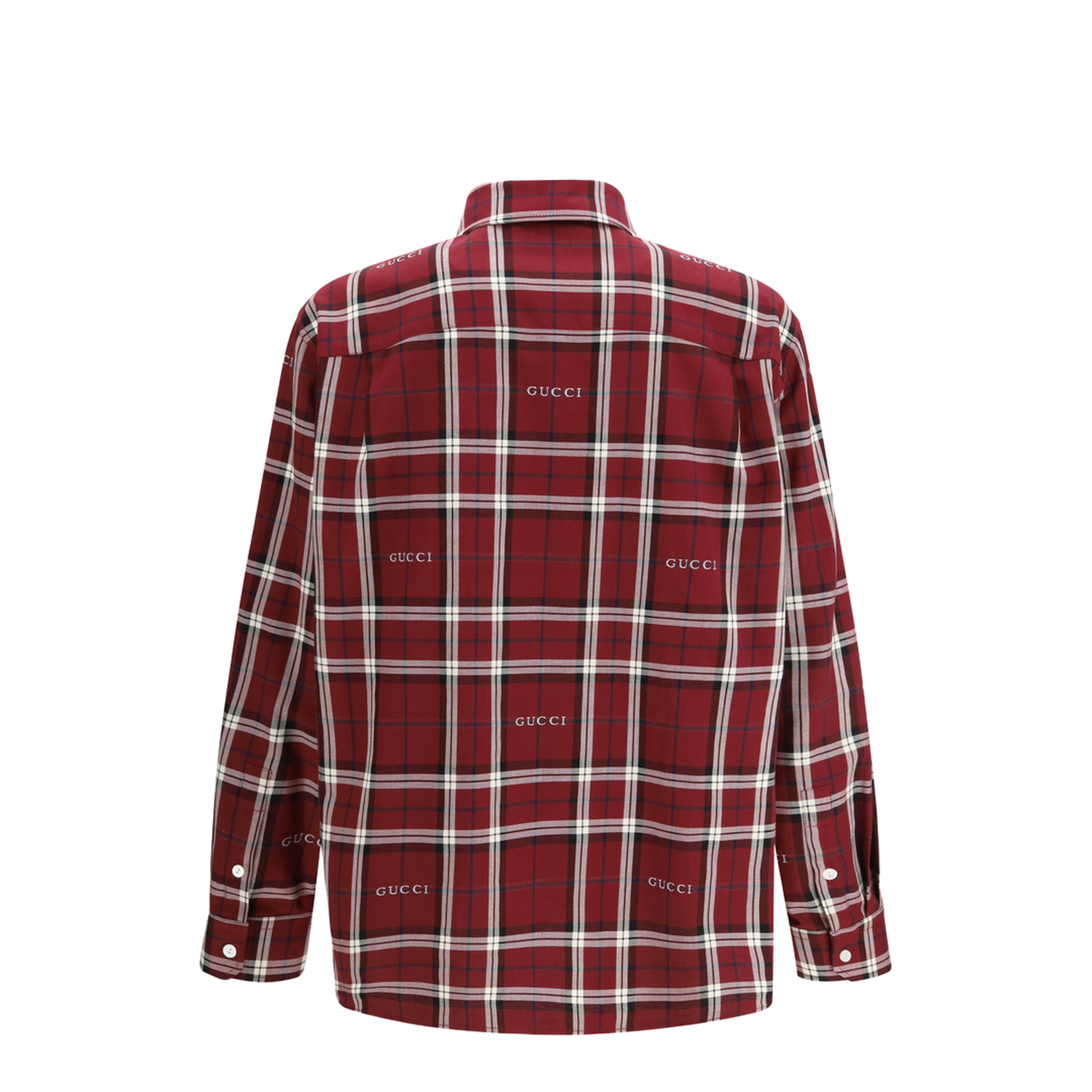 Multicolour Tartan Cotton Jacquard Shirt - Image 2