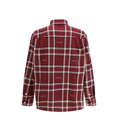 Multicolour Tartan Cotton Jacquard Shirt - Image 2