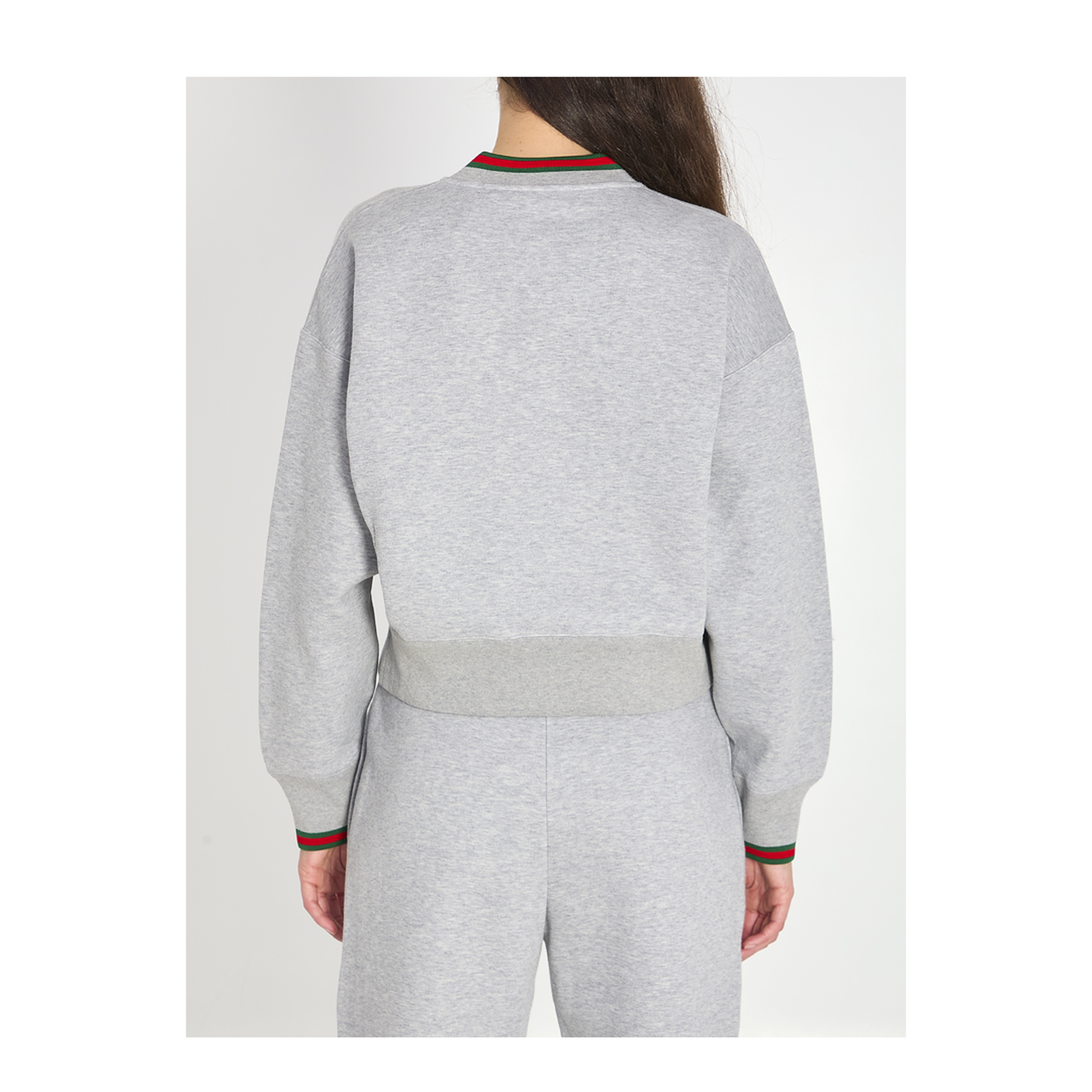 Web Cotton Jersey Sweatshirt - Image 4