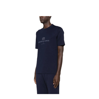 Men's T-shirt Navy - Image 4