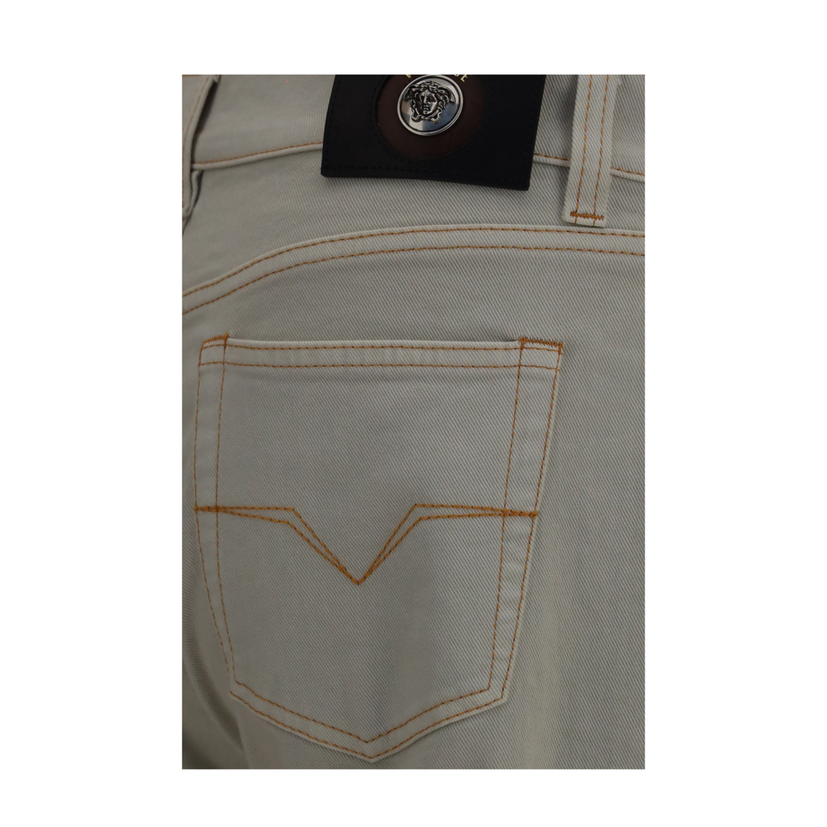 Tapered Denim Jeans - Image 3