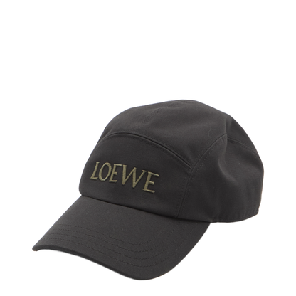 Camp Cap in Cotton Black - Image 1