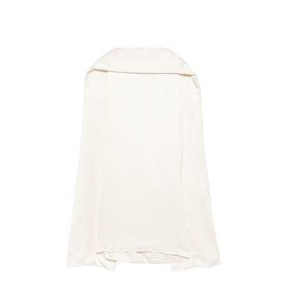 Cocoon Scarf Dress Light Beige - Image 1