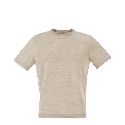 Crew-Neck Short-Sleeve T-Shirt - Image 1