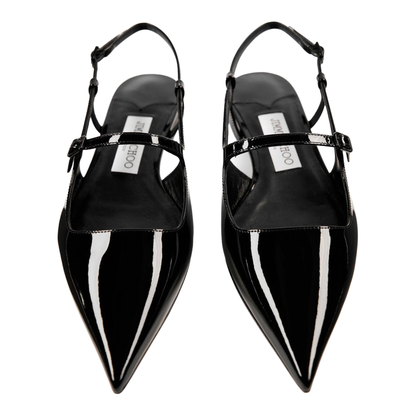 Flat Shoes in Black - Image 3