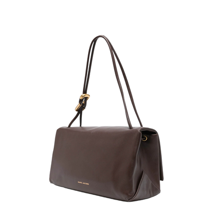 The Dual Large Shoulder Bag - Brown - Image 2