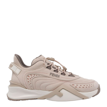 Flow Sneakers with Embossed Logo on the Side - Image 1