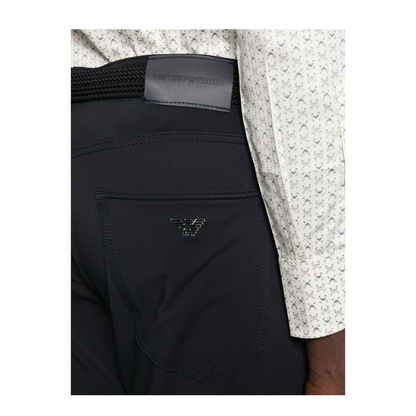 Black Straight Leg Jeans - Image 2