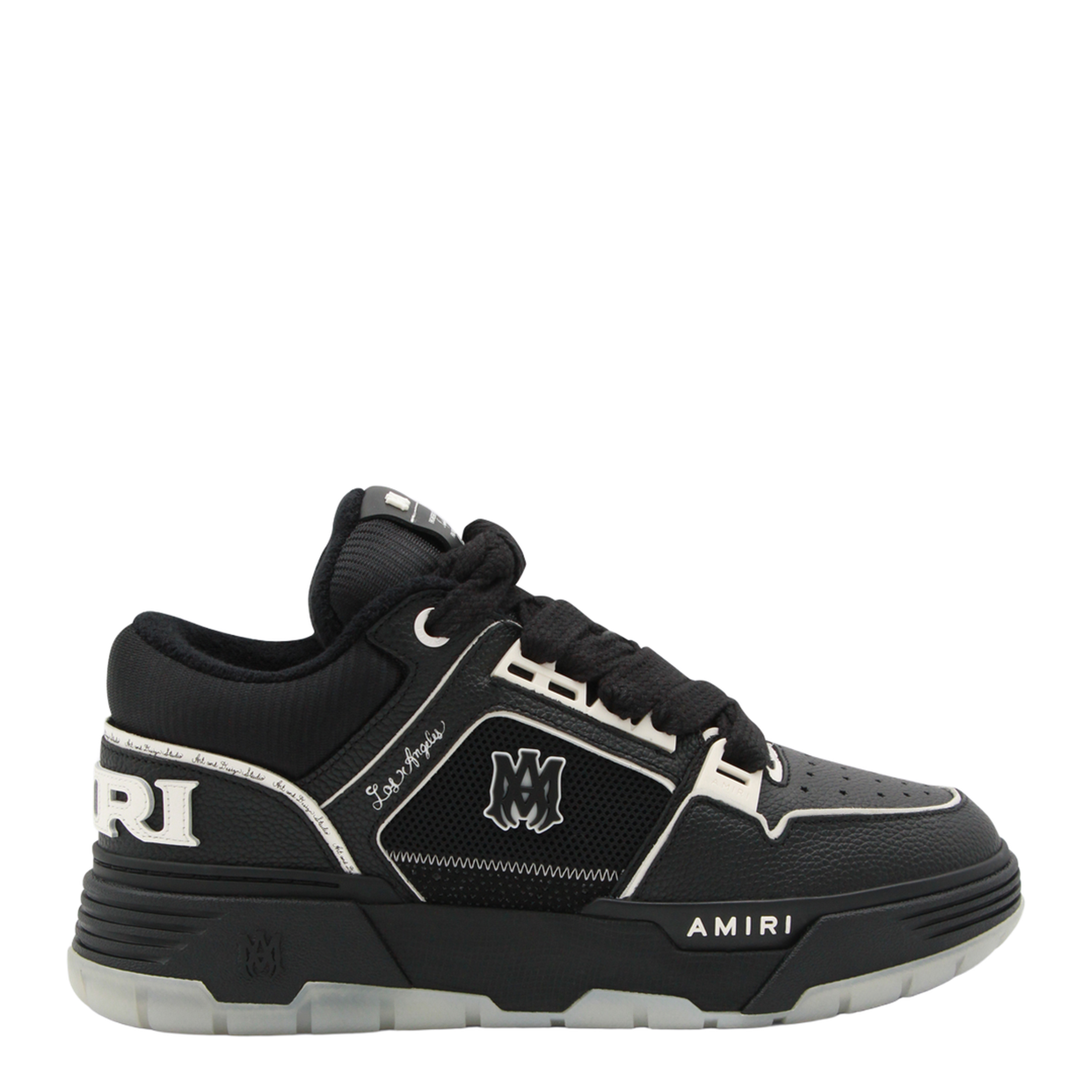 Leather Mesh Sneakers - Image 2