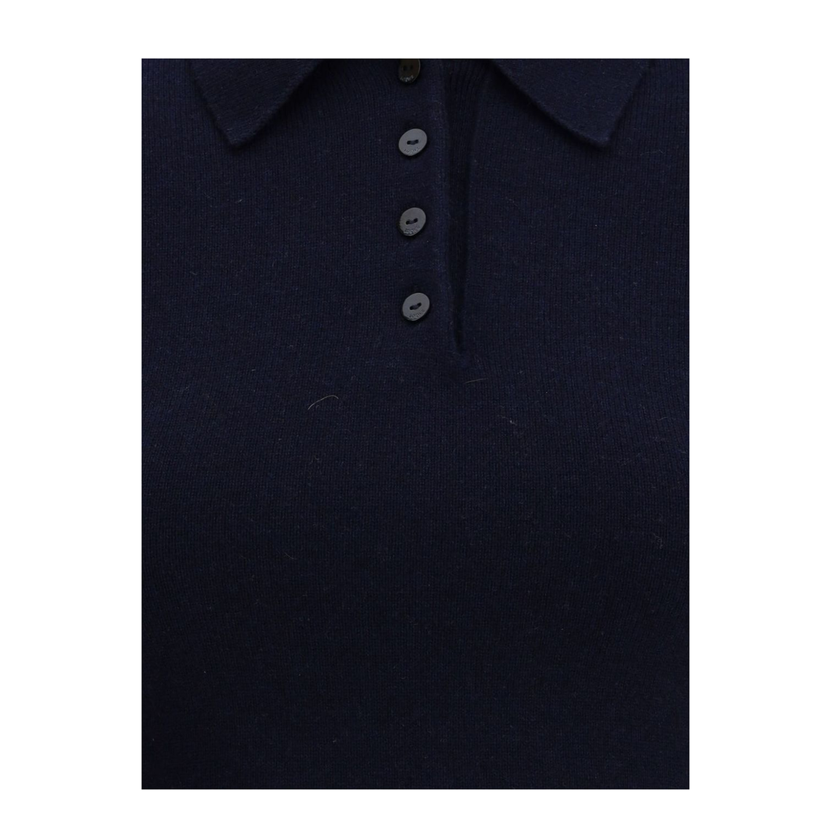 Wool and Cashmere Polo Shirt - Image 4