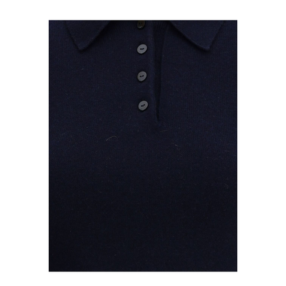 Wool and Cashmere Polo Shirt - Image 4