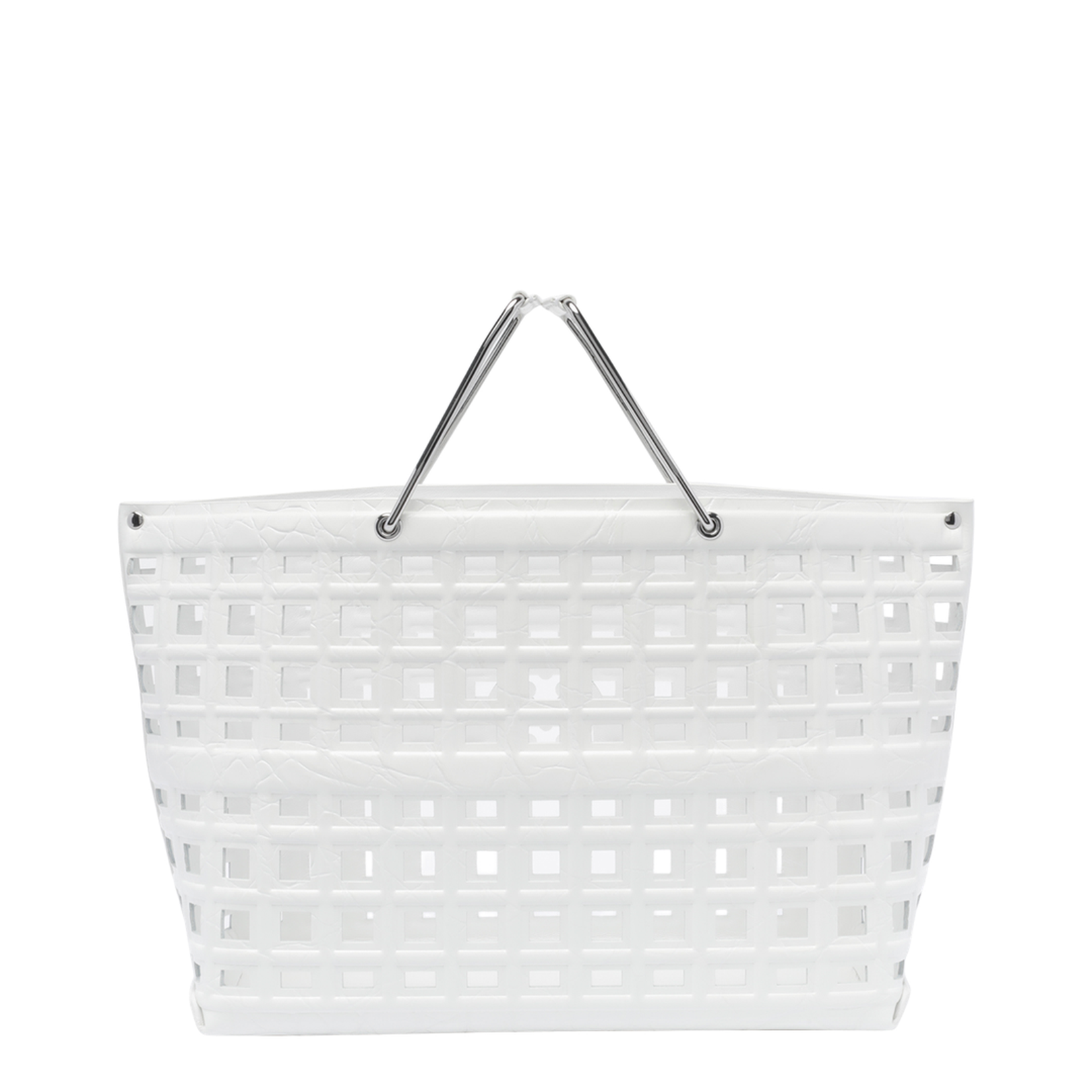 White Ella Shopping Bag - Image 3