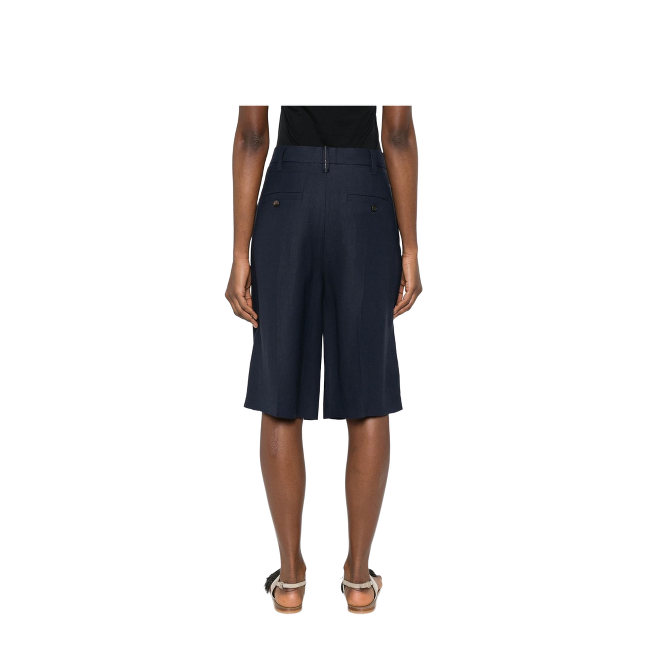 Women's Shorts Navy - Image 3