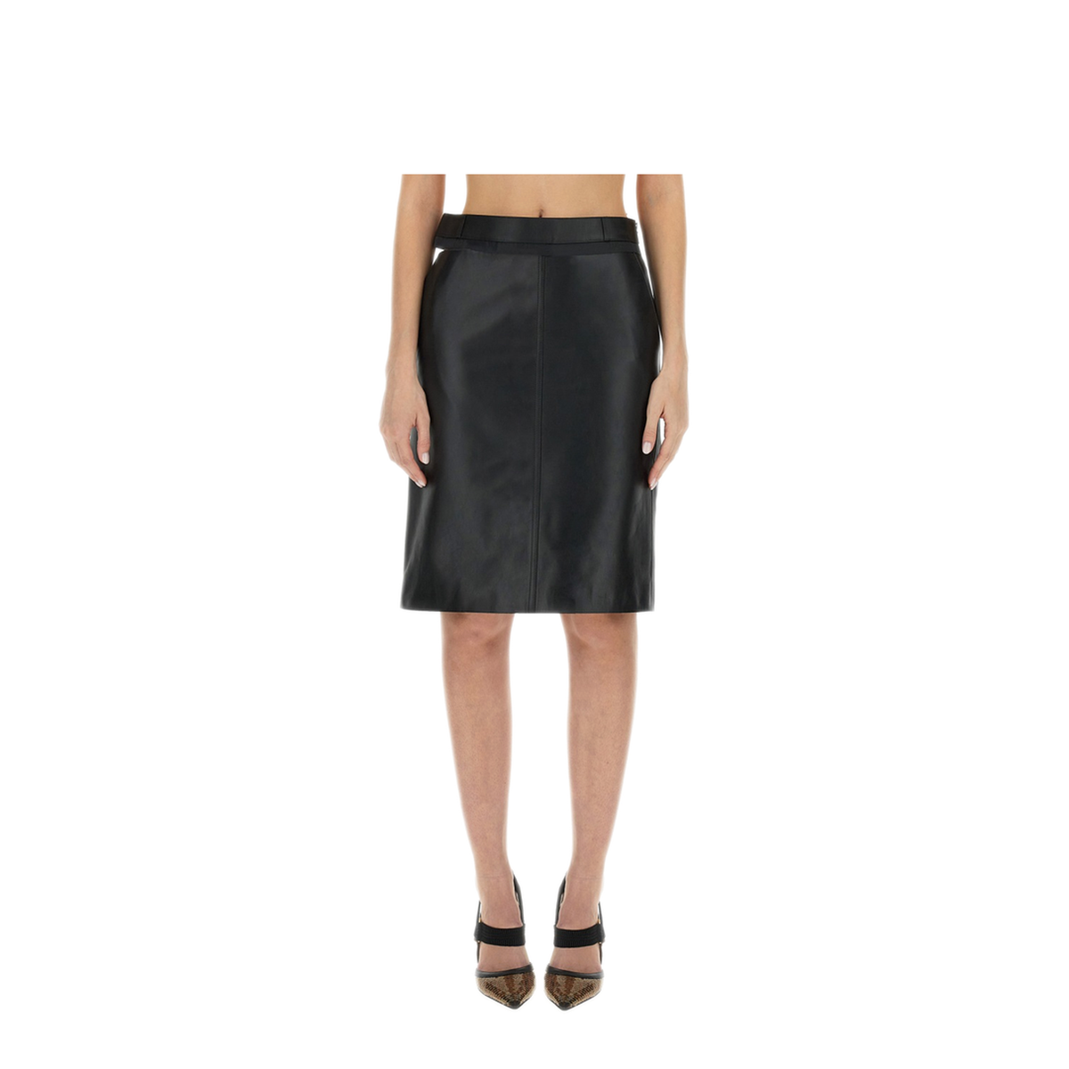 Leather Skirt - Image 1