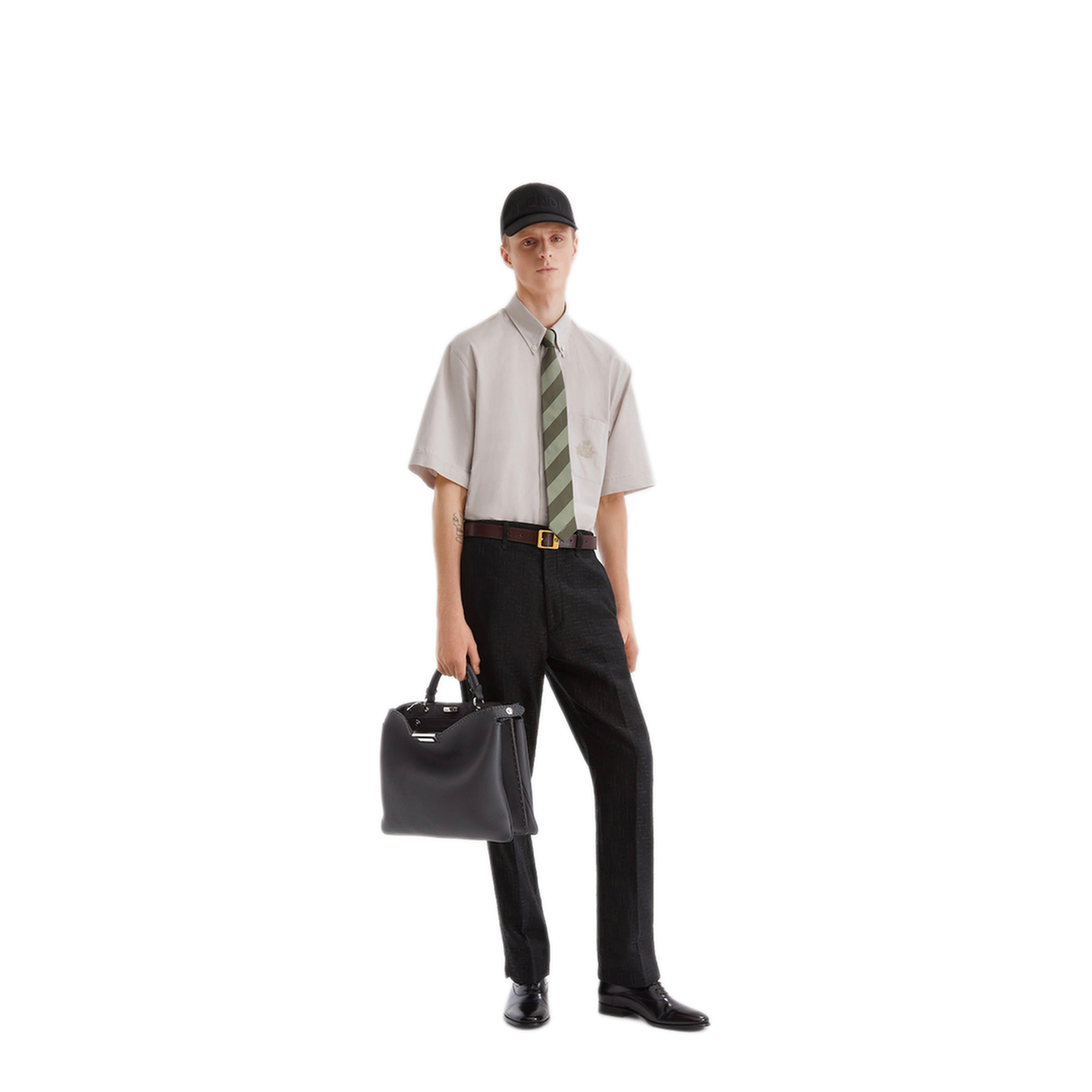 Trousers Linen Black - Image 3