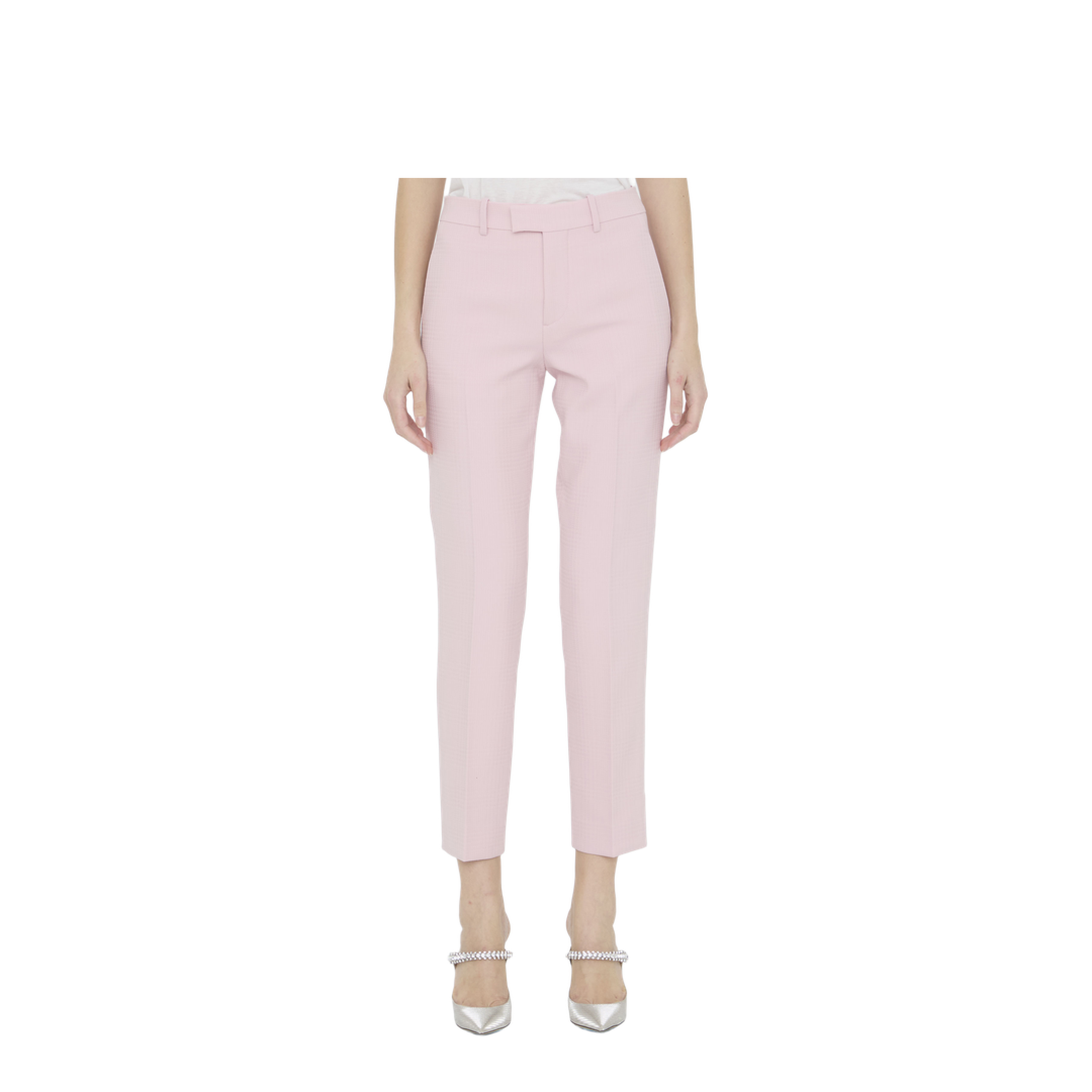 Wool Tailored Trousers - Image 1