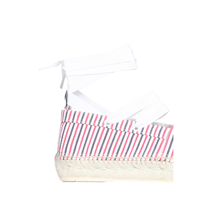 Seersucker Cotton Espadrilles - Image 4