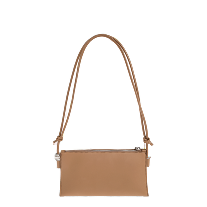 Joya Nappa Calfskin Pouch - Mocha - Image 3