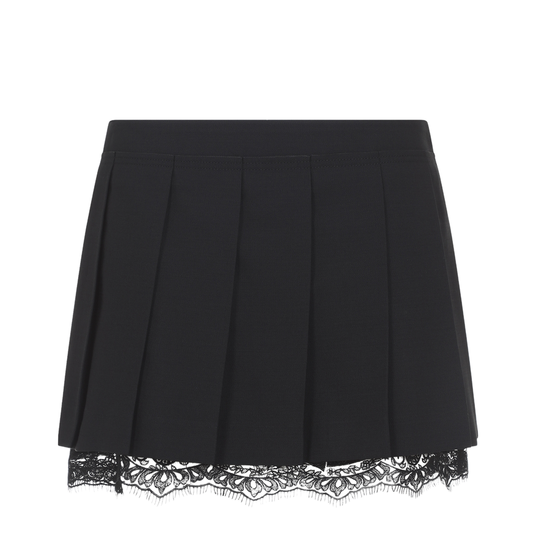 Wool Mini Skirt - Image 2