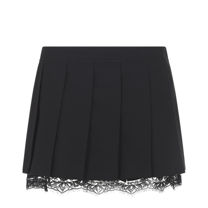 Wool Mini Skirt - Image 2