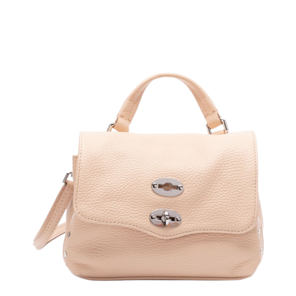 Postina Medium Calf Leather Top-Handle Bag - Pink - Image 1