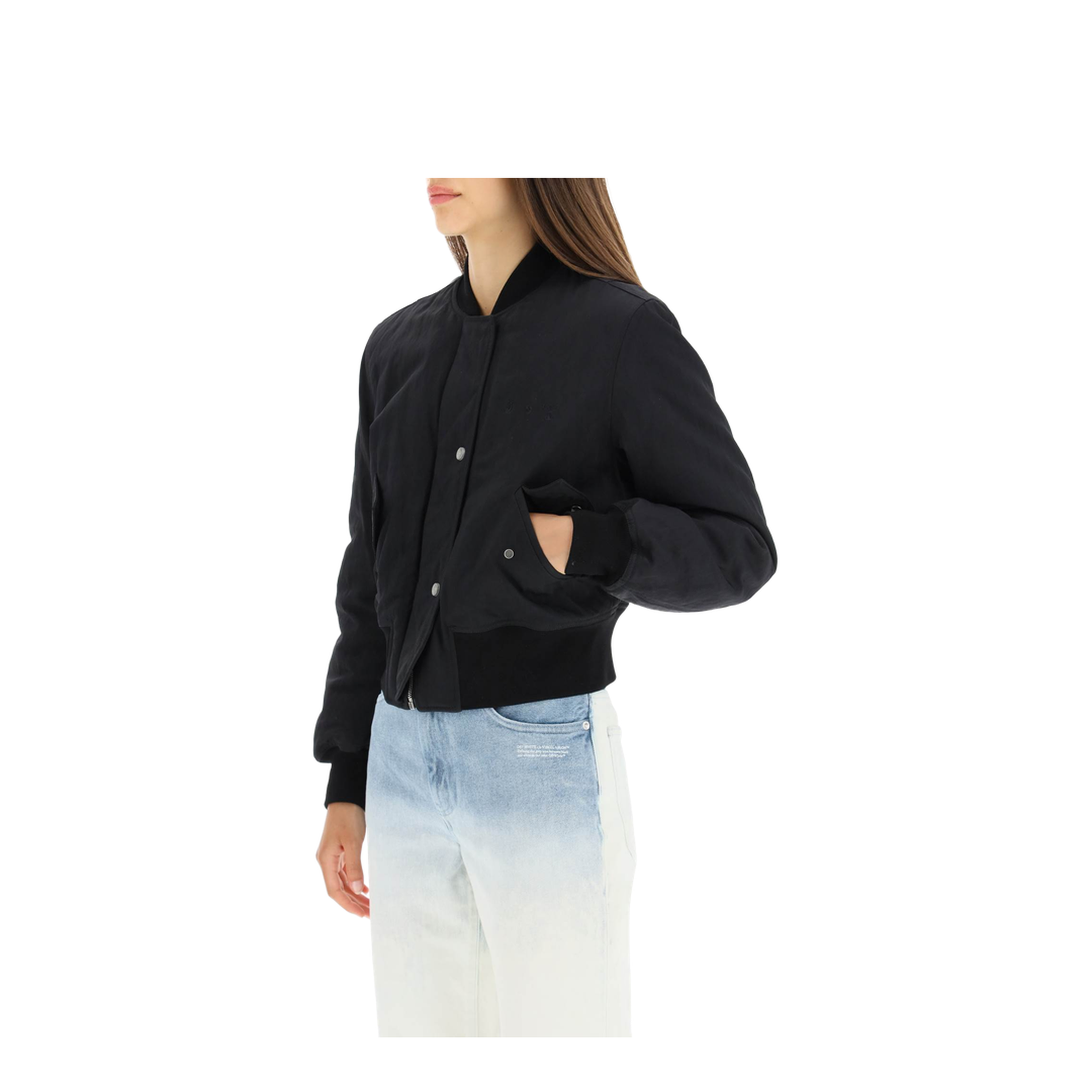 Bomber with Logo Print - Image 5