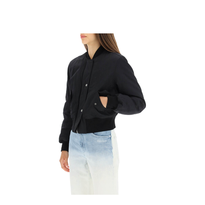 Bomber with Logo Print - Image 5