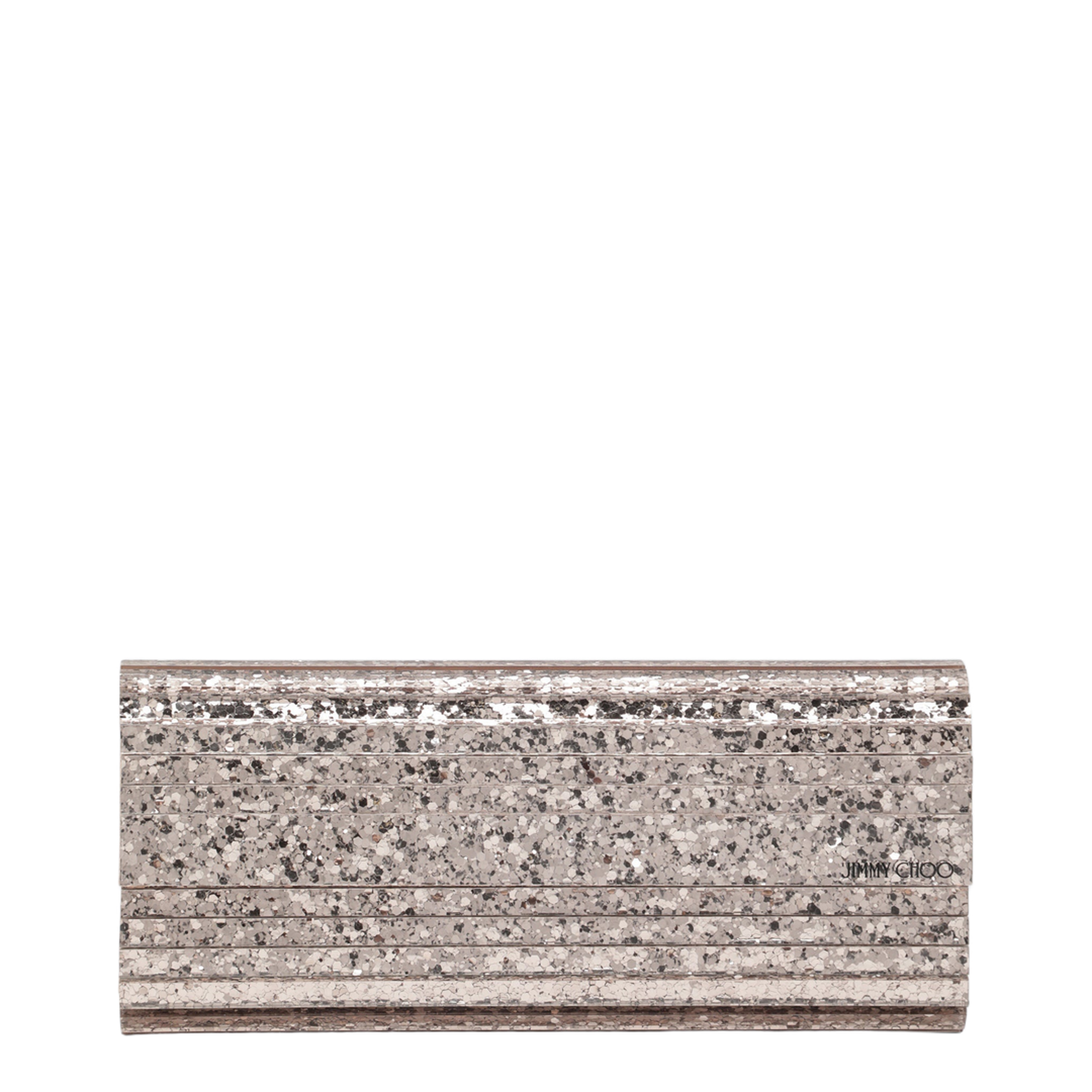 Pink Sweetie Glitter Fabric Clutch - Image 1