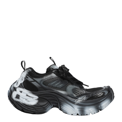 Graffiti Sneaker in Black/White - Image 1